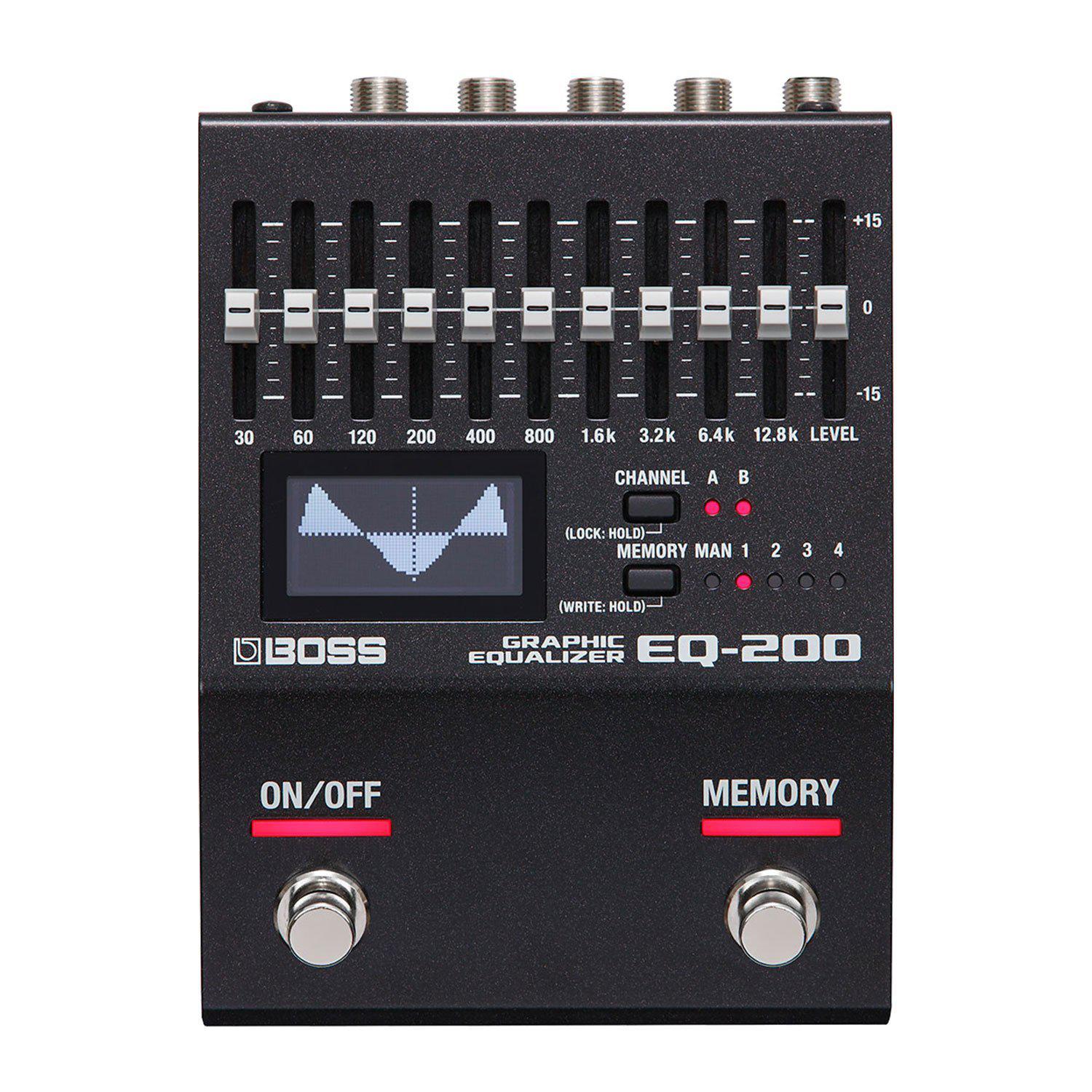 BOSS EQ-200 Grafisk Equalizer Pedal - BORG SOUND